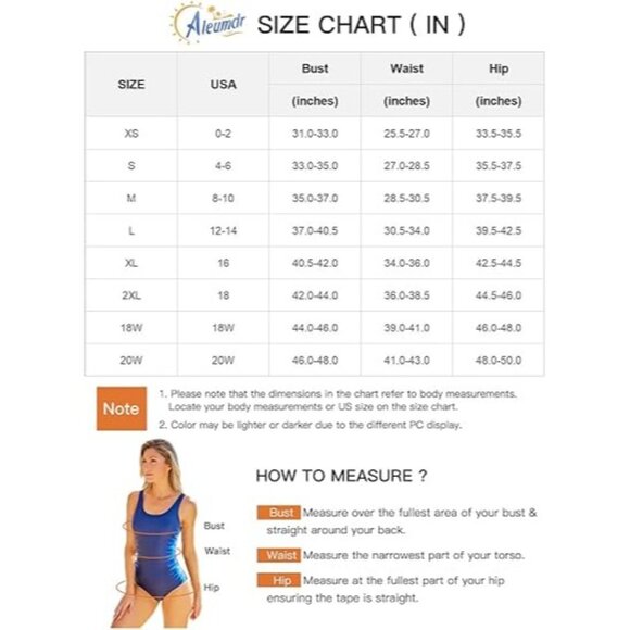 Aleumdr 2-Piece Retro Twist Front Tankini Swimdress Bikini Bottom Set Size Large - Picture 11 of 11